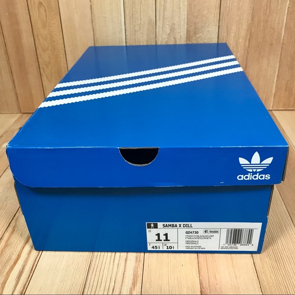 Adidas Samba X Jason Dill White Black Skate Shoes - Picture 5 of 5